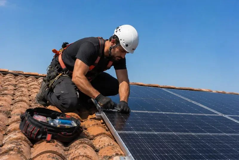Maintenance et monitoring de panneaux solaires à Arthez-d'Asson